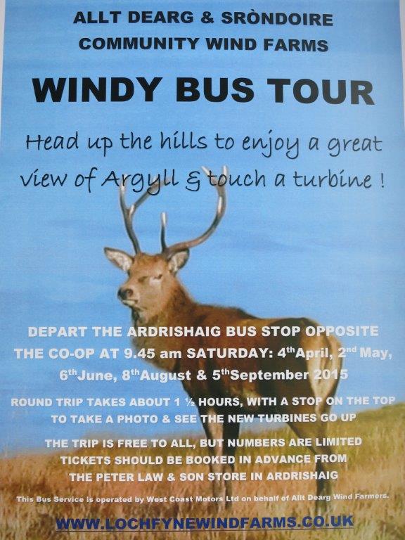 Windy Bus Tour Dates For 2015